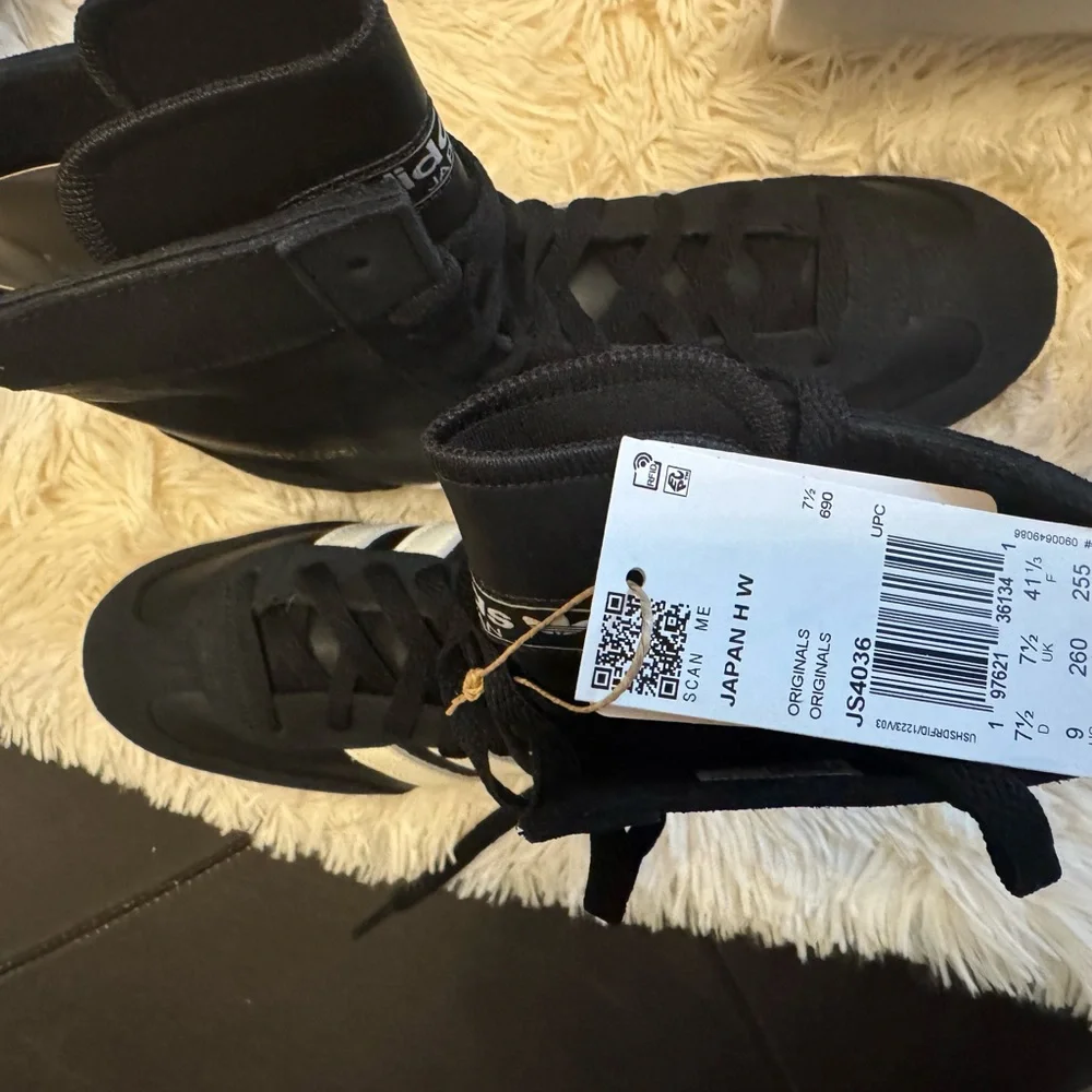 Adidas Japan H Black High-Top Sneakers - Picture 1 of 4